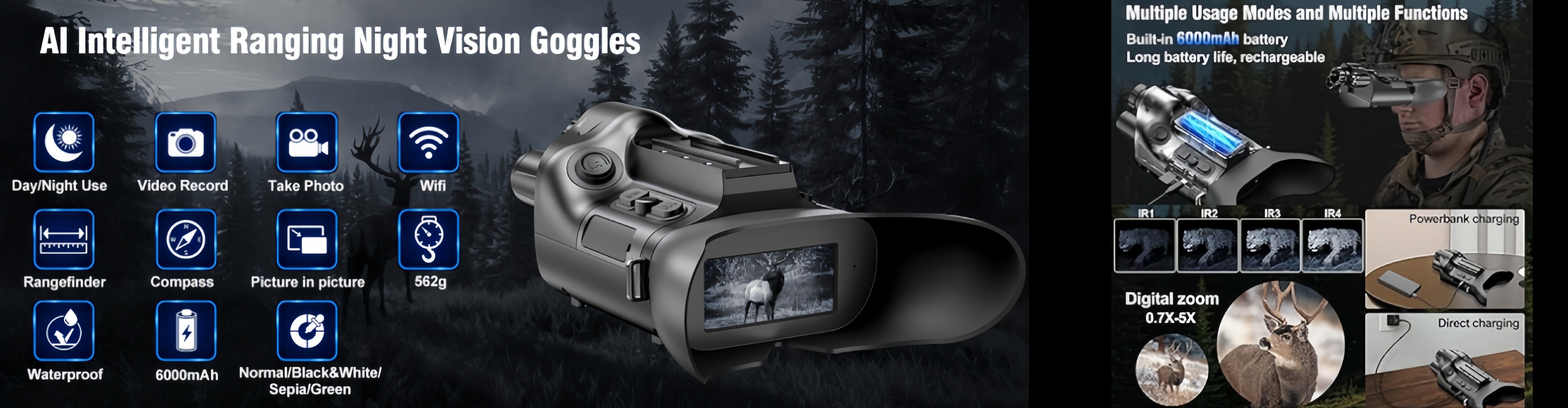 chất lượng Night Vision Goggles nhà máy sản xuất