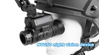 Tai nghe NVG50 thiết bị nhìn đêm độ phân giải 2K có la bàn điện tử