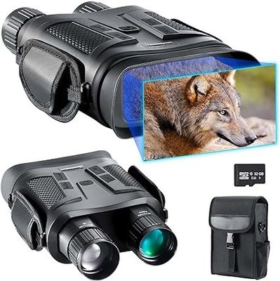Kính nhìn ban đêm quân sự NV800S với Zoom kỹ thuật số 10X, đèn chiếu sáng hồng ngoại 850nm và độ phân giải hình ảnh 30M cho mũ bảo hiểm chiến thuật